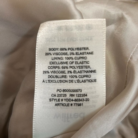 Aritzia Wilfred Modern Mini Dress- Neutral Plaid Mini Dress- Size 0 - Picture 9 of 13